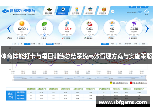 体育体能打卡与每日训练总结系统高效管理方案与实施策略